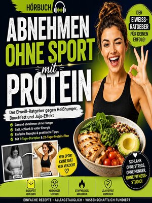 cover image of Abnehmen ohne Sport mit Protein